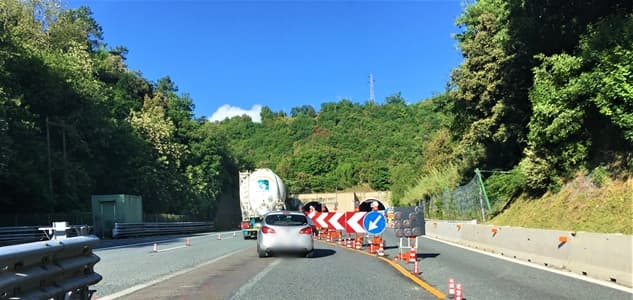 Liguria cantieri autostradali in corso e nelle festività natalizie lavori sospesi
