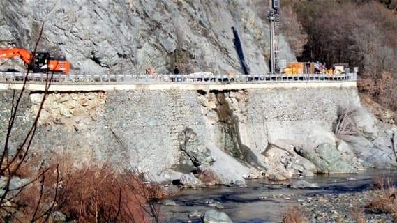 SS334 del Sassello i lavori alla frana di Pareto vanno spediti