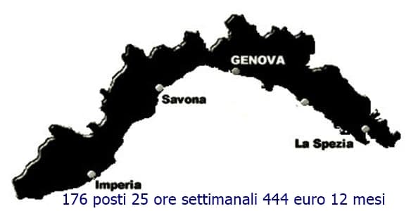 Liguria Servizio civile, bando per 176 giovani, 444 euro per 25 ore settimanali