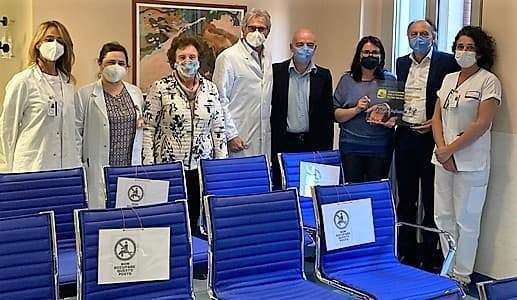 Amici Centro Bianucci e Futura Infanzia donazione al San Paolo di Savona