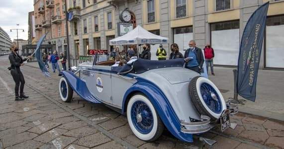 Giù dal Faiallo, Urbe, Sassello, Pontinvrea la Milano-Sanremo di auto storiche