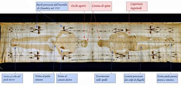 Copia della Sacra Sindone autenticata nel 1653 in mostra a Savona