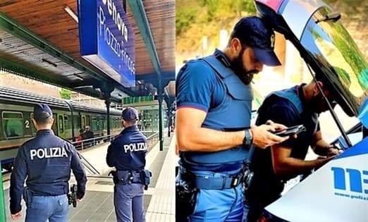 Due arresti, ruba zaino a capotreno di Principe, tenta rapina e spintona