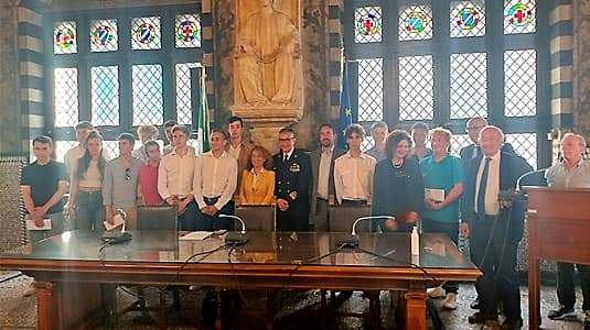 San Giorgio figli Gente di Mare ha premiato gli studenti dei nautici liguri