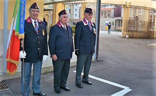 Polizia di Stato Savona al raduno nazionale Anps di Pontedera