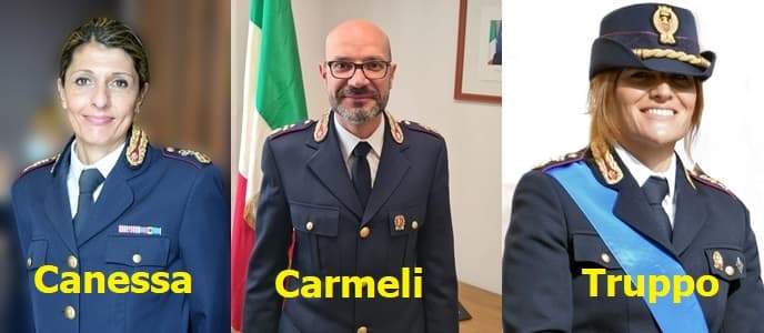 Polizia di Stato promozioni e movimenti di dirigenti a Genova