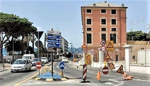 Modifiche alla viabilità causa lavori in via Nizza a Savona