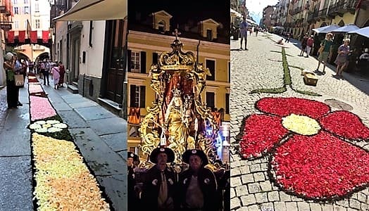 Esperienza straordinaria per infioratori e portatori croci a Cuneo Illuminata