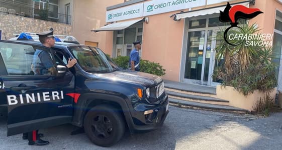 Rapina alla banca Crédit Agricole di Loano, 2 arrestati