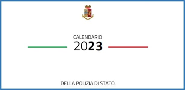 Partite le prenotazioni del calendario Polizia di Stato 2023