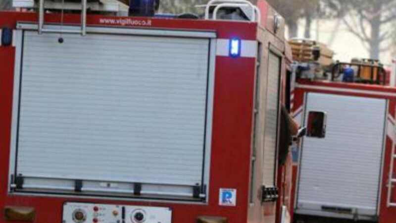 Roma, vasto incendio di sterpaglie ad Anguillara: fuoco minaccia le abitazioni