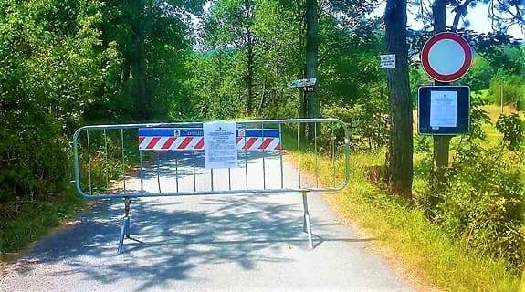 Sassello ordinanza 2 il ritorno, divieto veicoli al lago dei Gulli