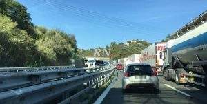 A10 1 incidente 15 km di coda