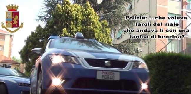 Bloccato stalker mentre tenta di bruciare la casa dei genitori della ex