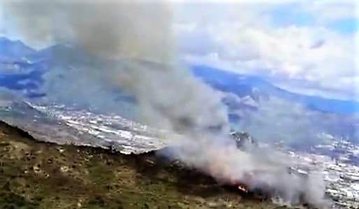 Ancora fiamme nel Ponente ligure, incendio ad Alassio