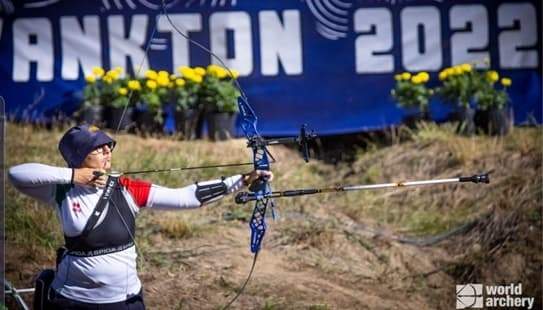 La savonese Chiara Rebagliati al terzo titolo mondiale di tiro con l’arco