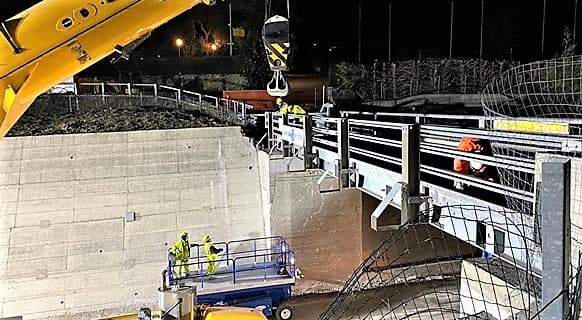 Sistemato il ponte sulla A10 dopo incidente del cavalcavia Varazze