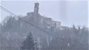 Nevicata a Terzo - Acqui Terme