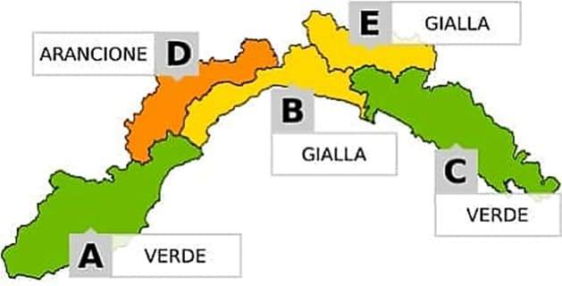 Allerta neve zona D Liguria e Sassello chiude le scuole