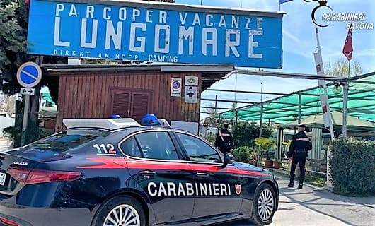 Incendio al campeggio Parco Vacanze Lungomare, arrestato un 43enne