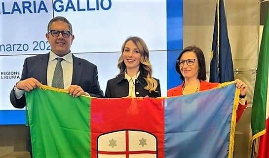 Ilaria Gallio, la maestra che si sostituì all’autista sulla A10, premiata in Regione