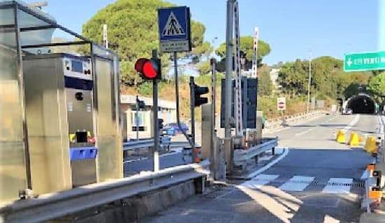 Autostrada A10 Genova – Savona, stazione Celle Ligure chiusa una notte