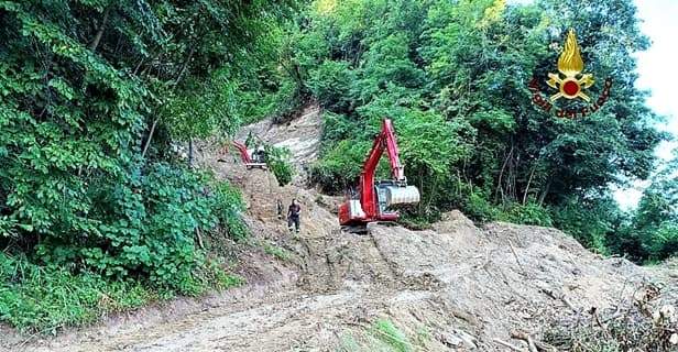 Continua l’attività dei Vigili del fuoco liguri in Romagna – VIDEO