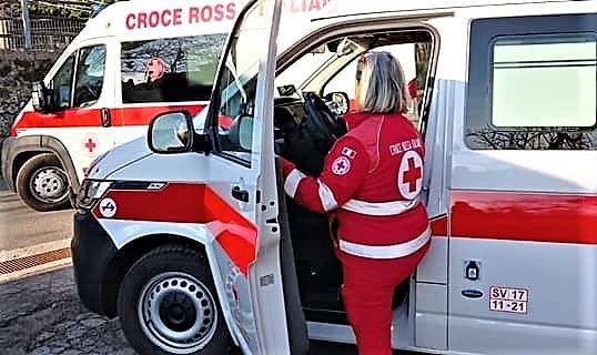 Motociclista 18enne fuori strada, intervento elisoccorso Drago e Croce Rossa Urbe