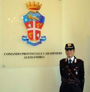 Antonia Sara Altobelli neocomandante della Stazione Carabinieri Bistagno A