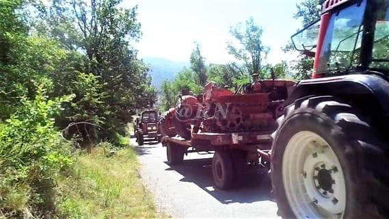 Trattori sfilano alla Festa del grano e per i giocatori Asd Sassello ultimi giorni di riposo – VIDEO