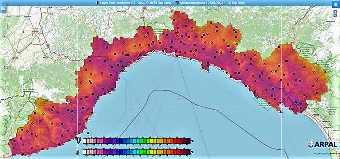 Liguria caldo, bollino rosso fino a domani, una trentina di accessi ai pronto soccorso