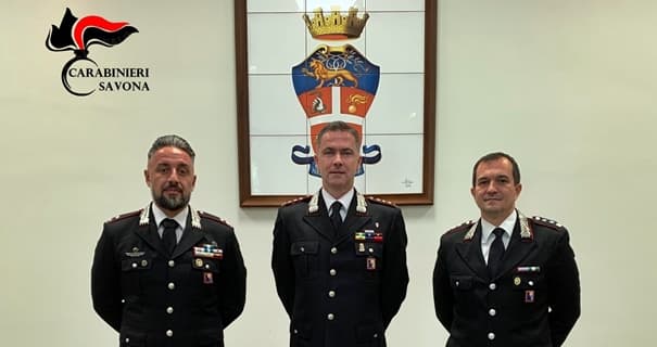 Carabinieri Savona, cambi al Comando Provinciale, 2 nuovi ufficiali