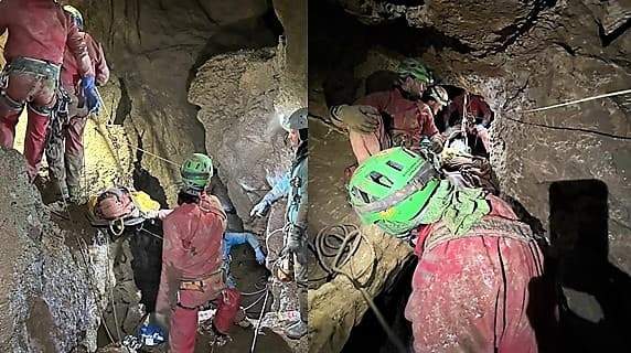 Quattro liguri in Turchia per soccorrere Mark Dickey, lo speleologo bloccato a mille metri