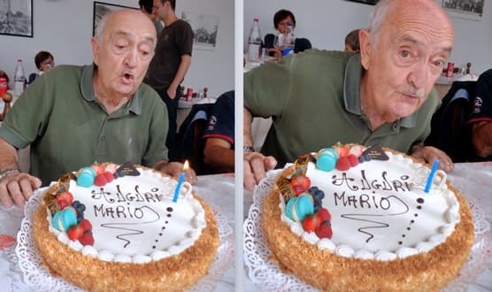 U Campani Russu Varazze ha festeggiato Mario Traversi per i suoi 90 anni