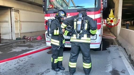 Incendio Terminal Traghetti aggiornamento condizioni di salute 3 feriti