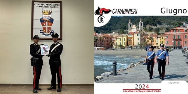 Via al Calendario Storico dei Carabinieri, presentato a Savona