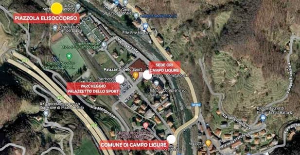 Incontro sulla sanità e inaugurazione pista elisoccorso notturno a Campo Ligure