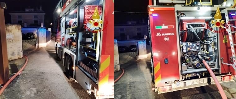 Incendio in una abitazione a Righi Genova