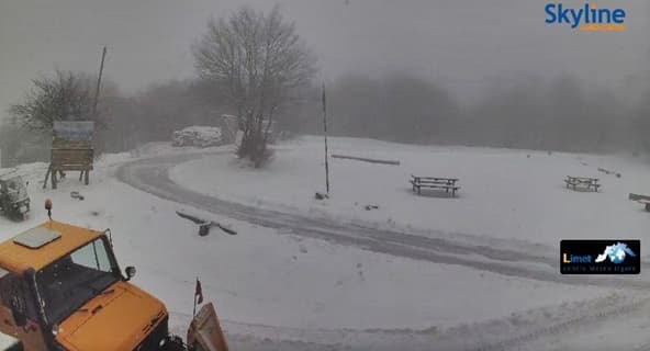 Immacolata con la neve nel sassellese, Urbe e Monte Beigua VIDEO