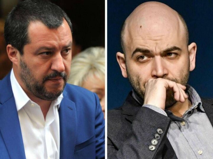 Salvini: “Non ritiro querela contro Saviano, post offensivi”