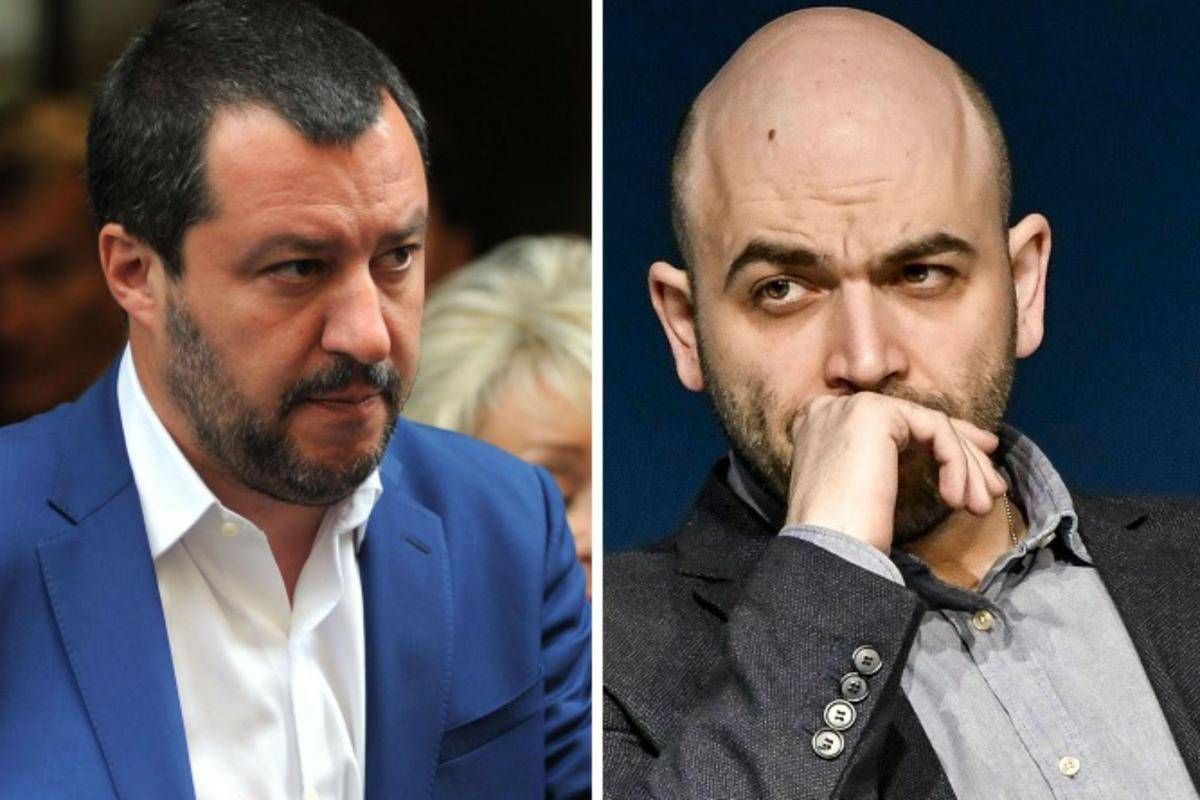 Salvini: “Non ritiro querela contro Saviano, post offensivi”