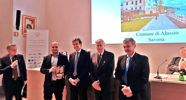 Alassio vince il Premio H d’oro per la videosorveglianza realizzata dalla Rrm di Savona