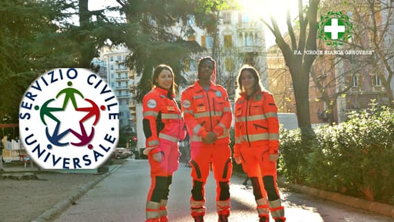 Ci sono 12 posti nel bando servizio civile alla Croce Bianca Genovese