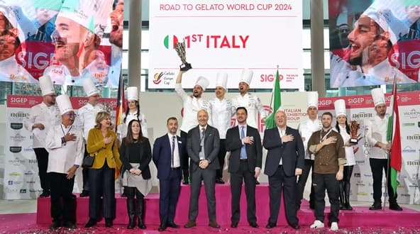 Italia vince la Gelato World Cup 2024