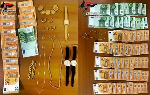 Savona truffe, si fa consegnare 5 mila euro da due 85enni, arrestato 30enne