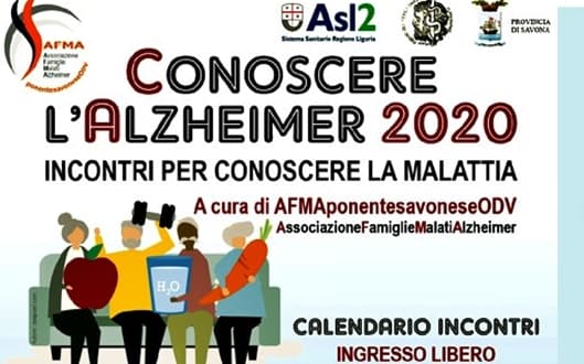 Asl2 Savona e Ordine Medici su incontri Alzheimer per pazienti, familiari e caregiver