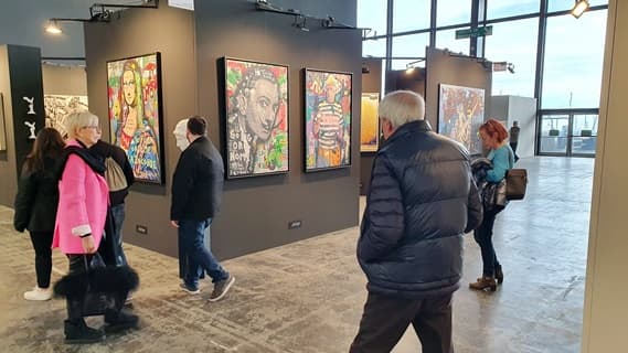 Arte moderna e contemporanea alla Fiera di Genova fino al 18 febbraio