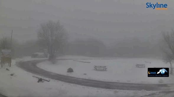 Piove a  Sassello e Urbe, neve sul monte Beigua e al Passo del Faiallo