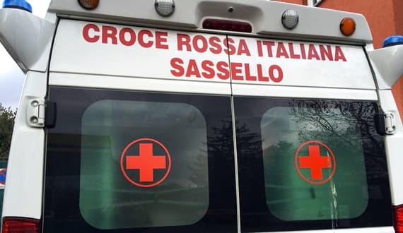 Intervento Croce Rossa Sassello in loc. Chiappuzzo per un 59enne