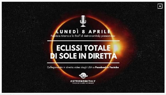 Eclissi di sole ecco dove potete vederla in diretta